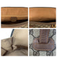 GUCCI Handbag 000 46 6004 GG Supreme Canvas Beige Brown Gold Metal Old Gucci