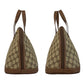 GUCCI Handbag 000 46 6004 GG Supreme Canvas Beige Brown Gold Metal Old Gucci