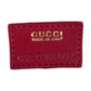 GUCCI Handbag 032 1705 0141 Suede Red Gold Metal Horsebit