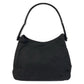 PRADA Handbag Nylon Black black Test Triangle With logo