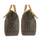 LOUIS VUITTON Handbag M47270 PVC Brown Gold Metal Monogram Deauville