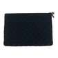 CHANEL Clutch bag tweed multicolor COCO Mark