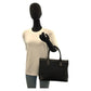 GUCCI Tote Bag 002 1119 GG canvas black