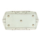 GUCCI Tote Bag 145994 leather White gold Guccisima