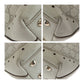 GUCCI Tote Bag 145994 leather White gold Guccisima