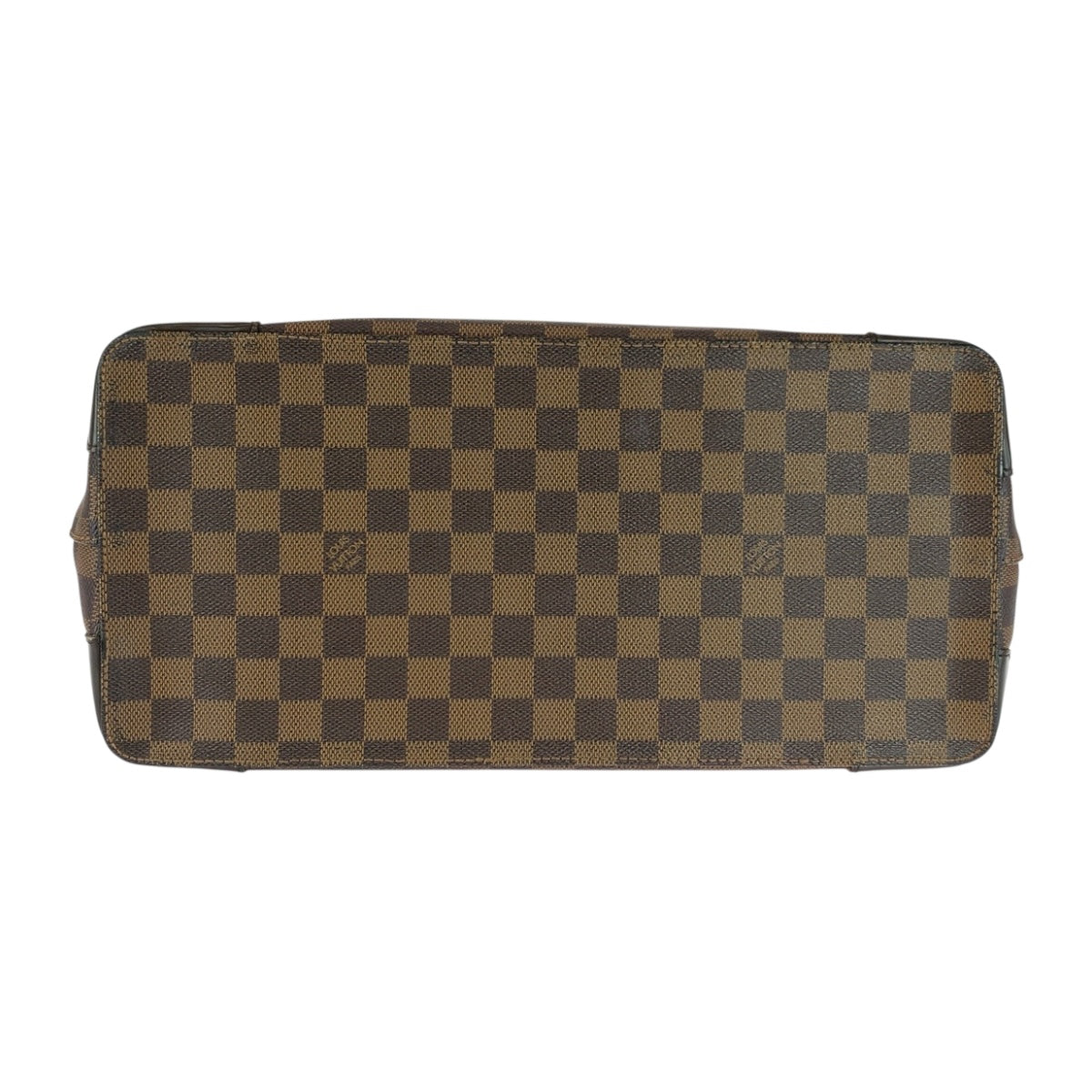 LOUIS VUITTON Tote Bag N51204 PVC Brown Gold Metal Damier HamsteadMM