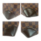 LOUIS VUITTON Tote Bag N51204 PVC Brown Gold Metal Damier HamsteadMM