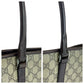 GUCCI Tote Bag 114595 GG Supreme Canvas Beige brown