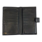 CHANEL Bifold Wallet Caviar skin Black GoldMetal COCO Mark