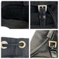 PRADA Backpack Nylon Black SilverMetal Test Triangle With logo