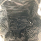 PRADA Backpack Nylon Black SilverMetal Test Triangle With logo
