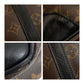 LOUIS VUITTON Business bag M40225 PVC Brown Black SilverMetal Monogram Macasa Port Documan Voyajaj
