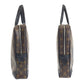 LOUIS VUITTON Business bag M40225 PVC Brown Black SilverMetal Monogram Macasa Port Documan Voyajaj