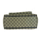 GUCCI Tote Bag 108832 GG Supreme Canvas Beige Brown Silver