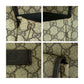 GUCCI Tote Bag 108832 GG Supreme Canvas Beige Brown Silver