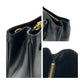 PRADA Tote Bag leather Black Silver Safiano Galleria