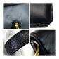 Dior Shoulder Bag leather Black GoldMetal