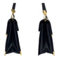 Dior Shoulder Bag leather Black GoldMetal