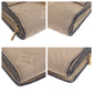 LOUIS VUITTON Tri-fold wallet M81071 leather Beige Ivory Gold Metal Monogram Unplant Portefeuille Metis Compact