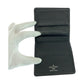LOUIS VUITTON Bifold Wallet M30452 leather Ardoise Black SilverMetal Taiga Porte Billets 3 Cartes Crdit