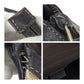 GUCCI Shoulder Bag 293581 PVC Brown Beige Gold Metal GG crystal