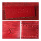 LOUIS VUITTON Handbag M52147 Epi Leather Red gold Epi Alma