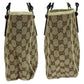 GUCCI Tote Bag 113019 GG canvas Beige SilverMetal