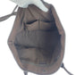 GUCCI Tote Bag 169 946 GG canvas Brown Gold Metal Abbey