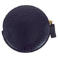 LOEWE Coin case leather blue anagram