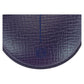 LOEWE Coin case leather blue anagram