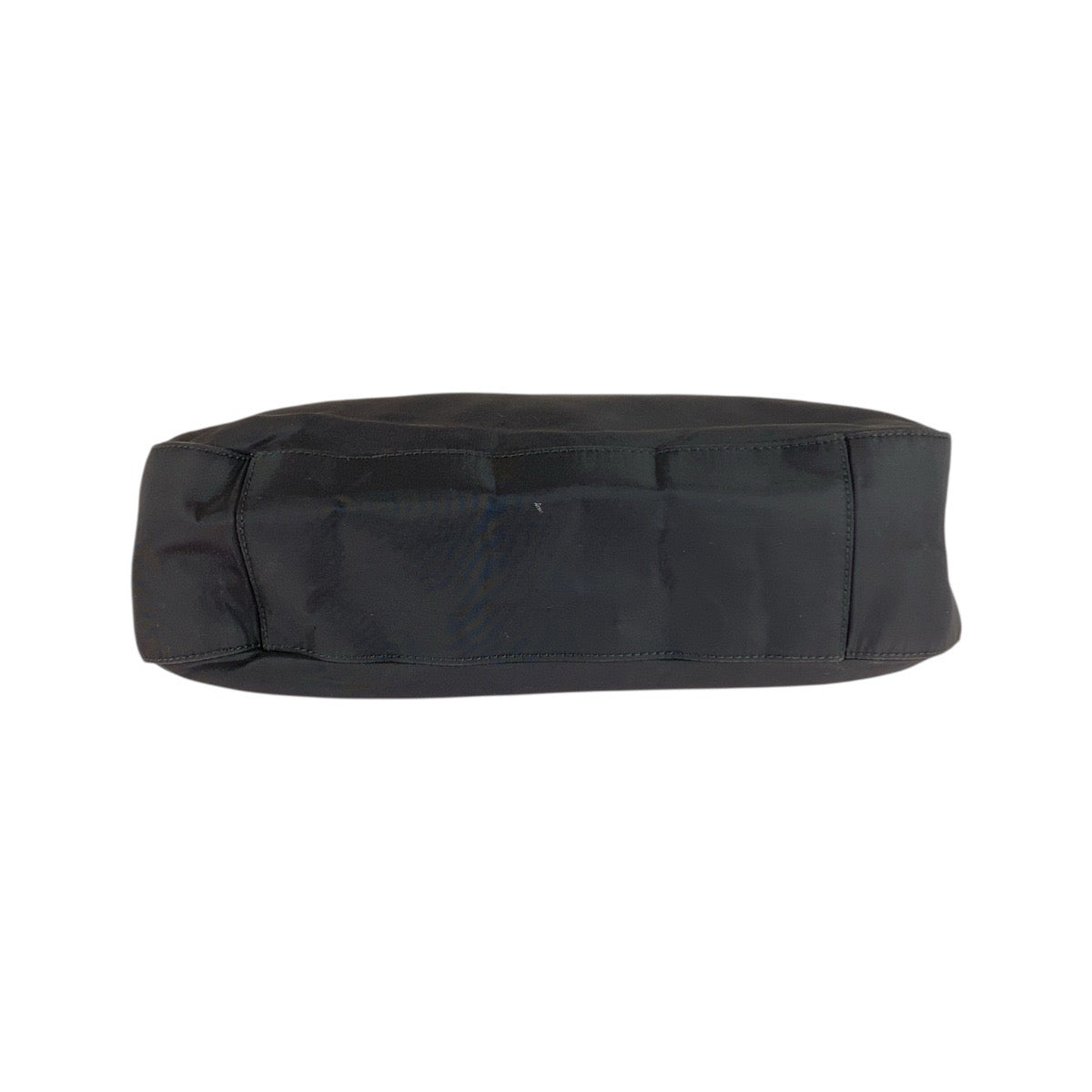 PRADA Shoulder Bag Nylon black Test Triangle With logo