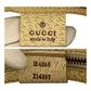 GUCCI Tote Bag 124260 canvas Ivory Gold GG canvas studs