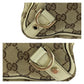 GUCCI Tote Bag 17004 GG canvas Beige White Gold Metal Abbey