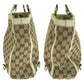 GUCCI Tote Bag 17004 GG canvas Beige White Gold Metal Abbey