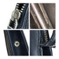 PRADA Business bag leather Navy SilverMetal Safiano Triangle With logo