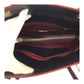PRADA Handbag leather Black Red SilverMetal Safiano