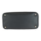 PRADA Handbag leather Black Red SilverMetal Safiano