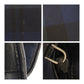 PRADA Shoulder Bag Nylon Green Blue Black Silver Metal Test Triangle With logo