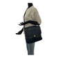 PRADA Shoulder Bag Nylon Green Blue Black Silver Metal Test Triangle With logo