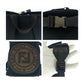 FENDI Backpack 7VZ044 canvas Black Brown Silver