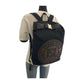 FENDI Backpack 7VZ044 canvas Black Brown Silver