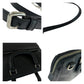 PRADA Tote Bag leather black Safiano Triangle With logo