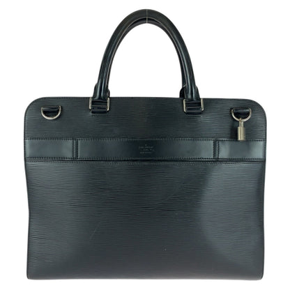 LOUIS VUITTON Business bag M54022 Epi Leather black Epi Bassano GM