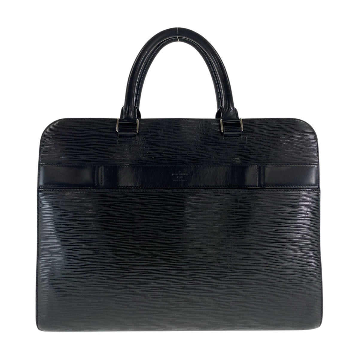 LOUIS VUITTON Business bag M54022 Epi Leather black Epi Bassano GM