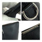 LOUIS VUITTON Business bag M33416 leather Black SilverMetal Taiga Anton