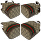 GUCCI Shoulder Bag 598127 GG Supreme Canvas Beige Brown Gold Metal Ofidia