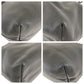 GUCCI Tote Bag 354665 leather Grey SilverMetal Bamboo