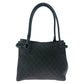 GUCCI Tote Bag 101971 GG canvas Black Black Metal