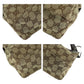 GUCCI Shoulder Bag 120811 GG canvas Brown Beige SilverMetal