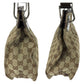 GUCCI Shoulder Bag 120811 GG canvas Brown Beige SilverMetal